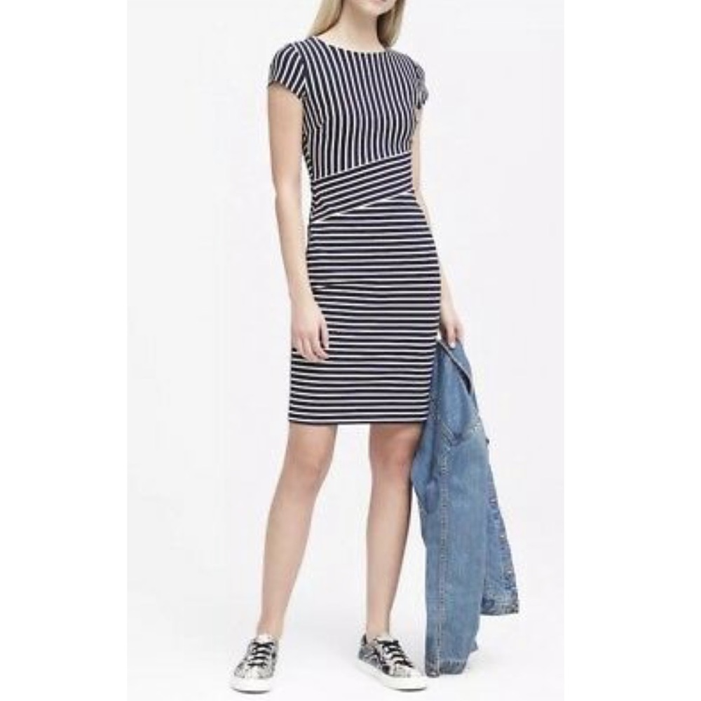NWT Banana Republic Striped Dress